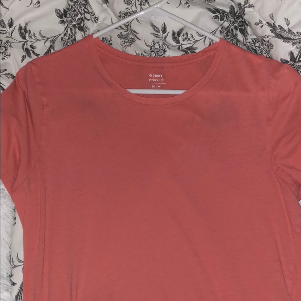 Orange plain shirt